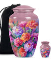 flower urn for adult ashes