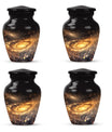 Galaxy Keepsake For Human Ashes Funeral, Ashes Urn For Ashes