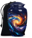 Galaxy Keepsake Urn Large Funeral, Ashes Urn For Ashes
