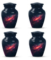 Galaxy Theme 3 Inch Keepsake Pack of 4