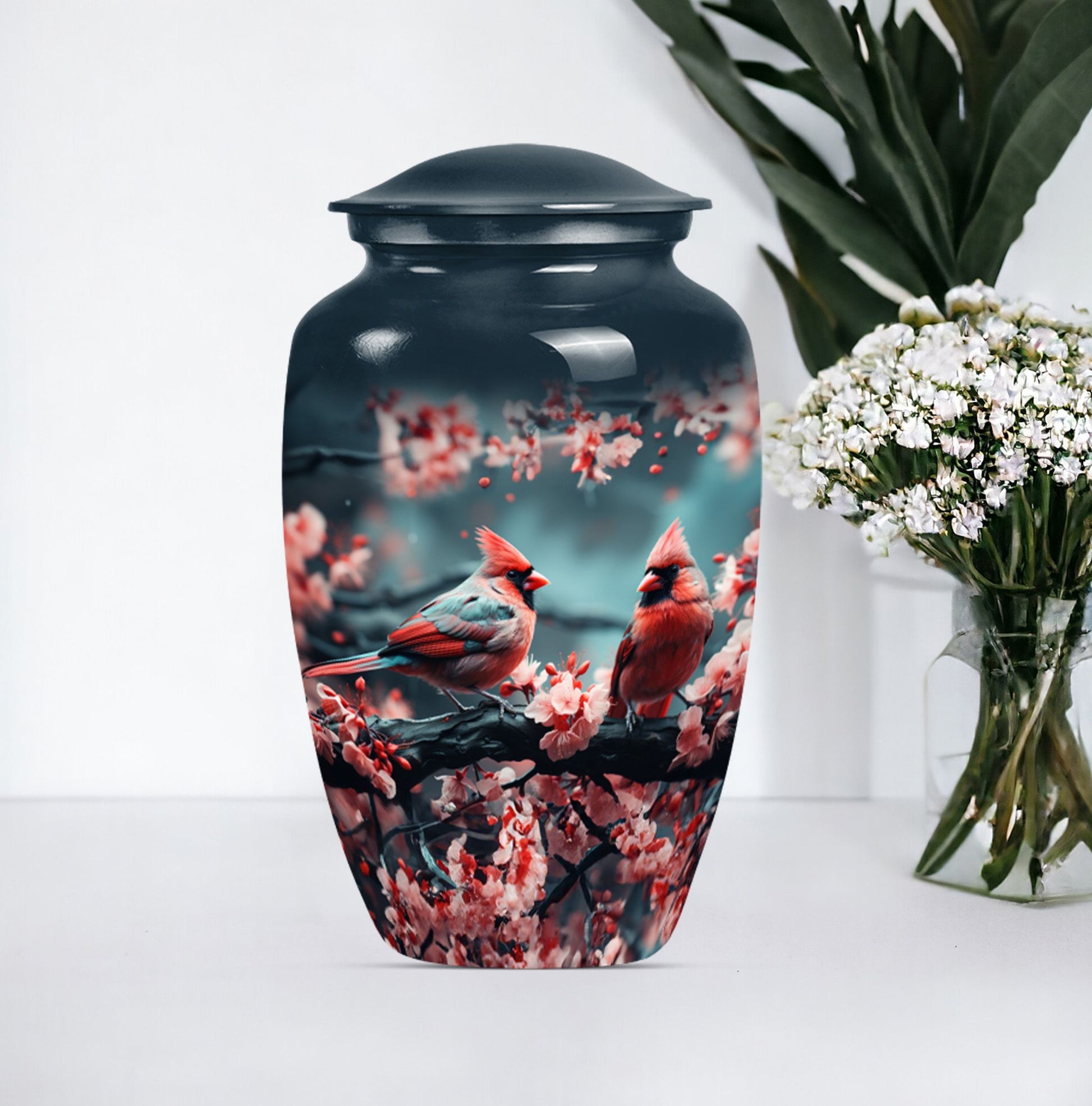 wolf theme urn