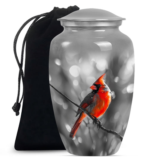  Cardinal Bird Memorial Urn