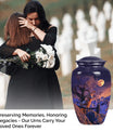 Goat Urn, aluminium burial funeral urns for Men's ashes