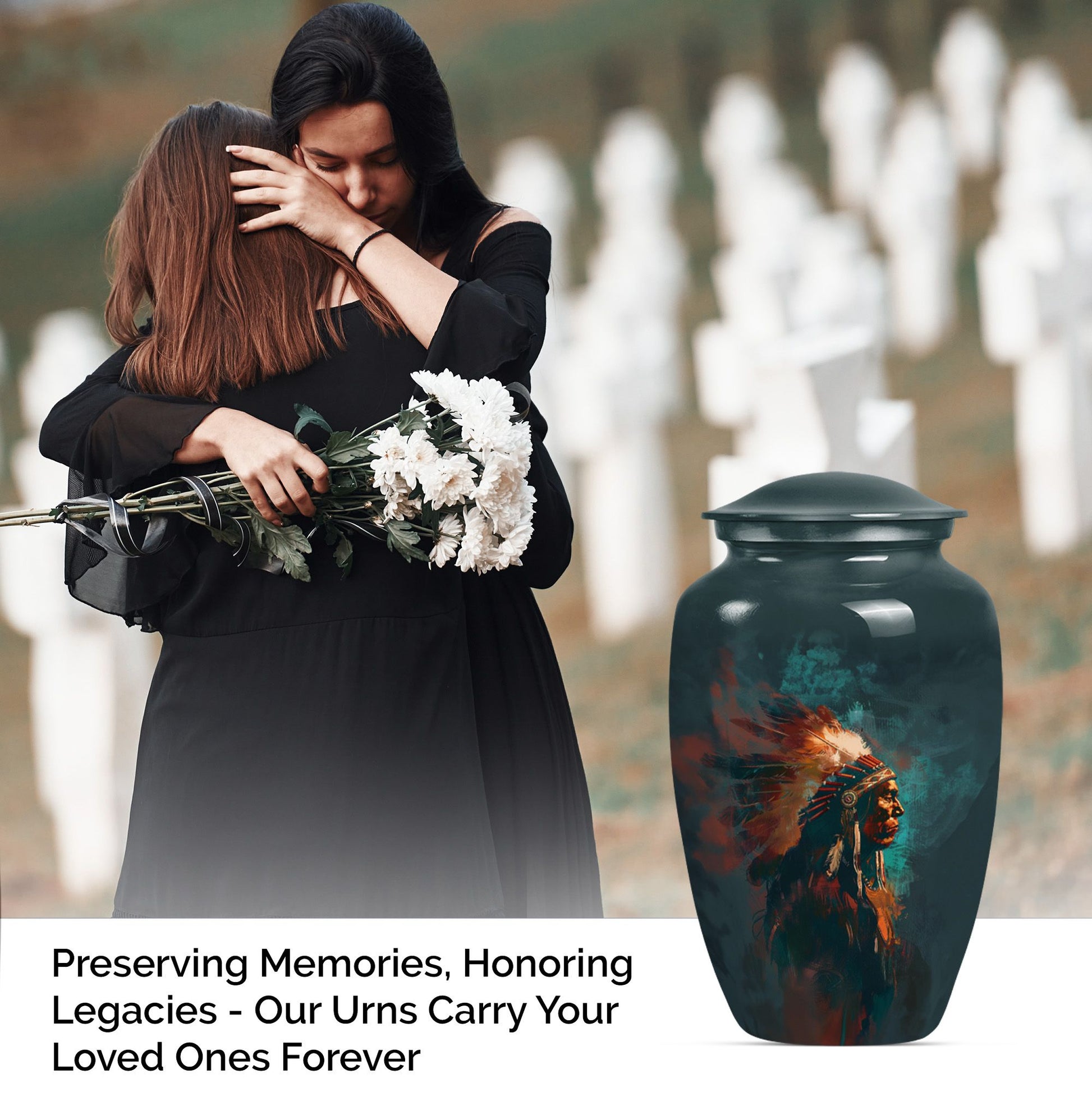  Memorial Urn for Human Ashes