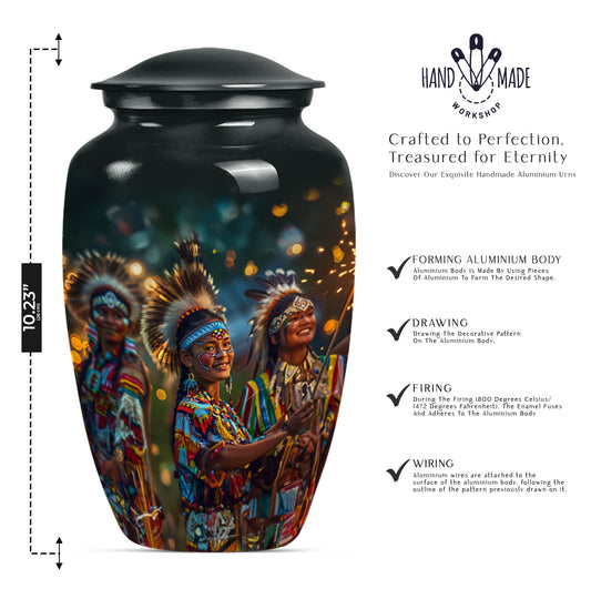 10-inch classic tribe Man Urn