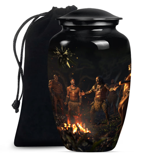 tribe Man Urn