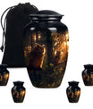 owl urn, cremation urn 