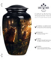 owl urn, cremation urn 