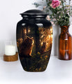 owl urn, cremation urn 