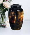 owl urn, cremation urn 