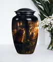 owl urn, cremation urn 