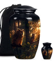 owl urn, cremation urn 