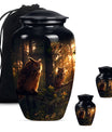 owl urn, cremation urn 