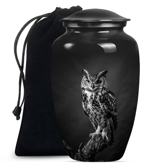 Large Owl urn