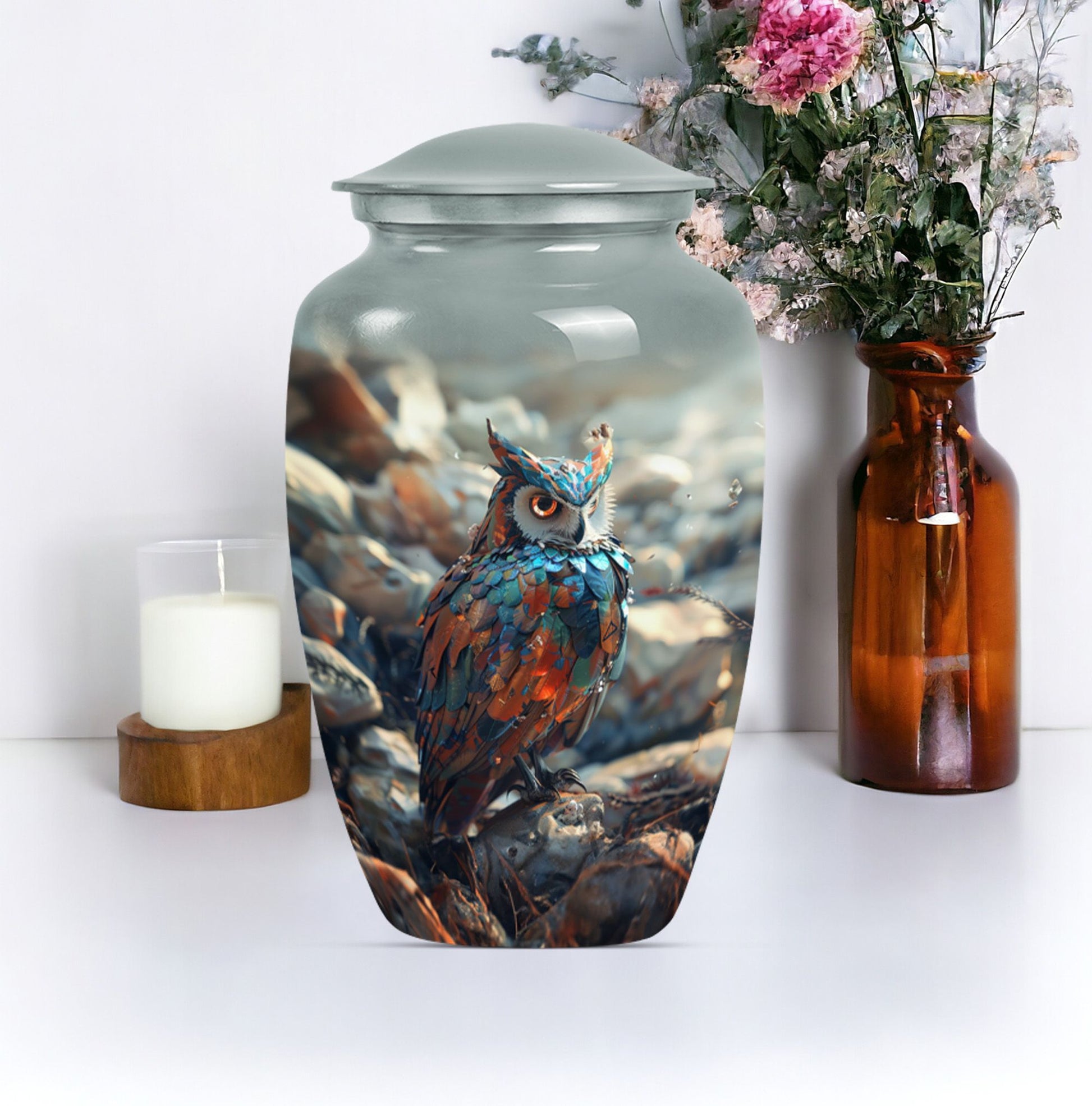 owl urn for ashes