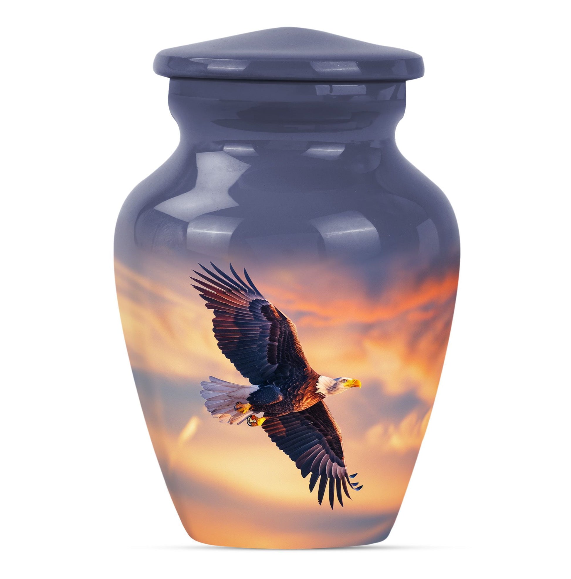 EAGLE Urn, 10 Inch cremation urn for adult female