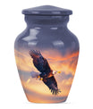 EAGLE Urn, 10 Inch cremation urn for adult female