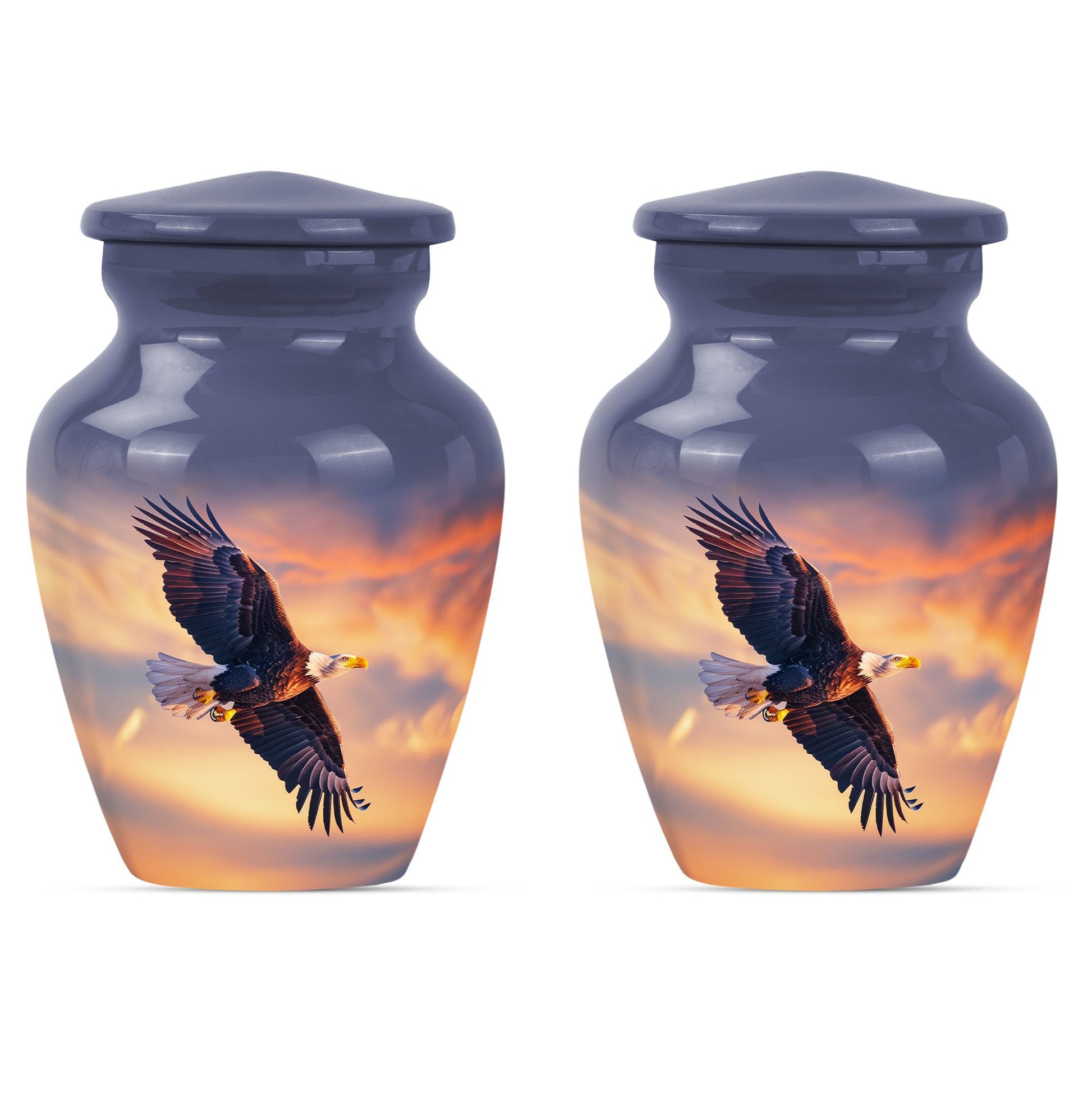 EAGLE Urn, 10 Inch cremation urn for adult female