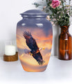 EAGLE Urn, 10 Inch cremation urn for adult female