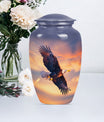 EAGLE Urn, 10 Inch cremation urn for adult female