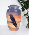 EAGLE Urn, 10 Inch cremation urn for adult female