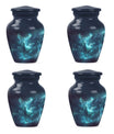 Classic 10-inch deer urn, large cremation urn for ashes.