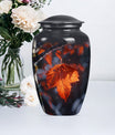 classic mapple leaf urn, perfect memorial urn for male.