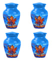 Mapple Leaf Theme 3 Inch Keepsake Pack of 4
