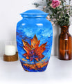 Maple Leaf Urn for Women's Ashes 