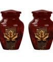 Mapple leaf Classic Memorial Urn for male adults.