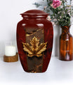 Mapple leaf Classic Memorial Urn for male adults.