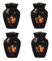 Mapple Leaf Theme 3 Inch Keepsake Pack of 4