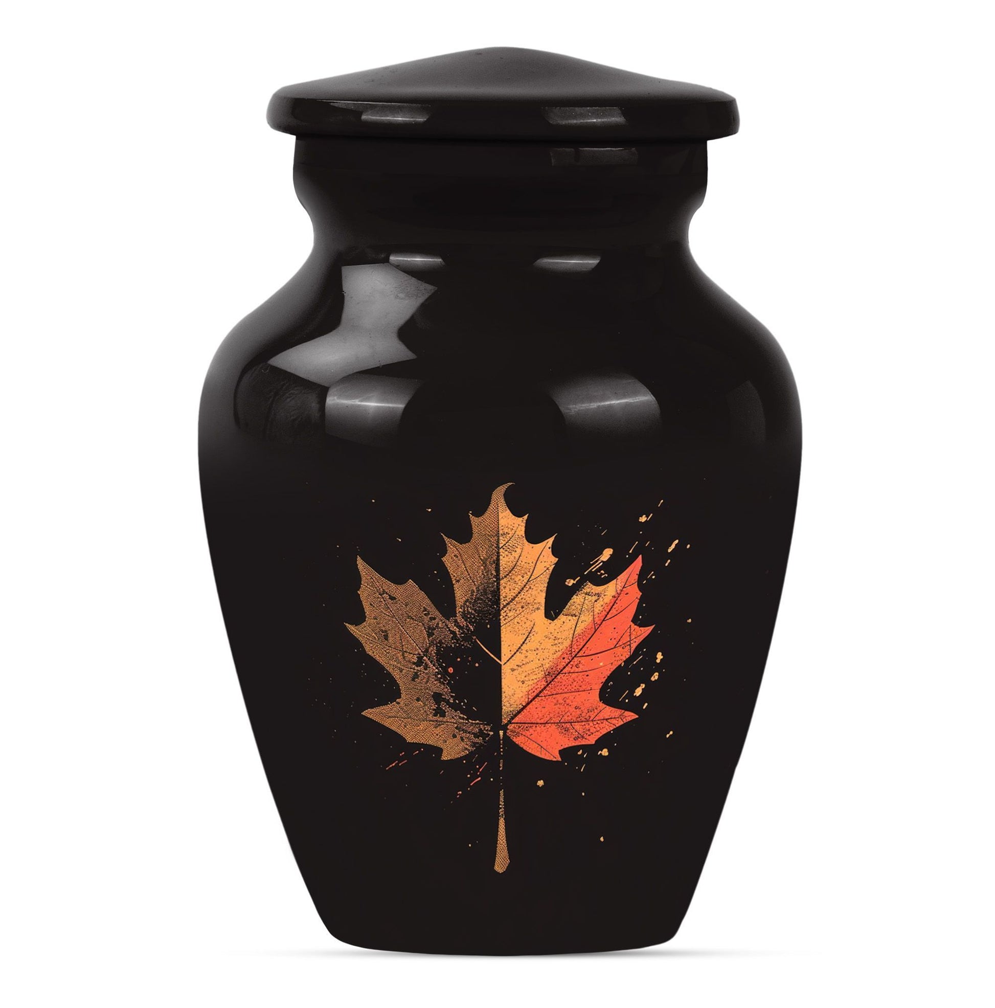 mapple leaf urn for adult male cremation ashes