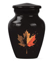 mapple leaf urn for adult male cremation ashes