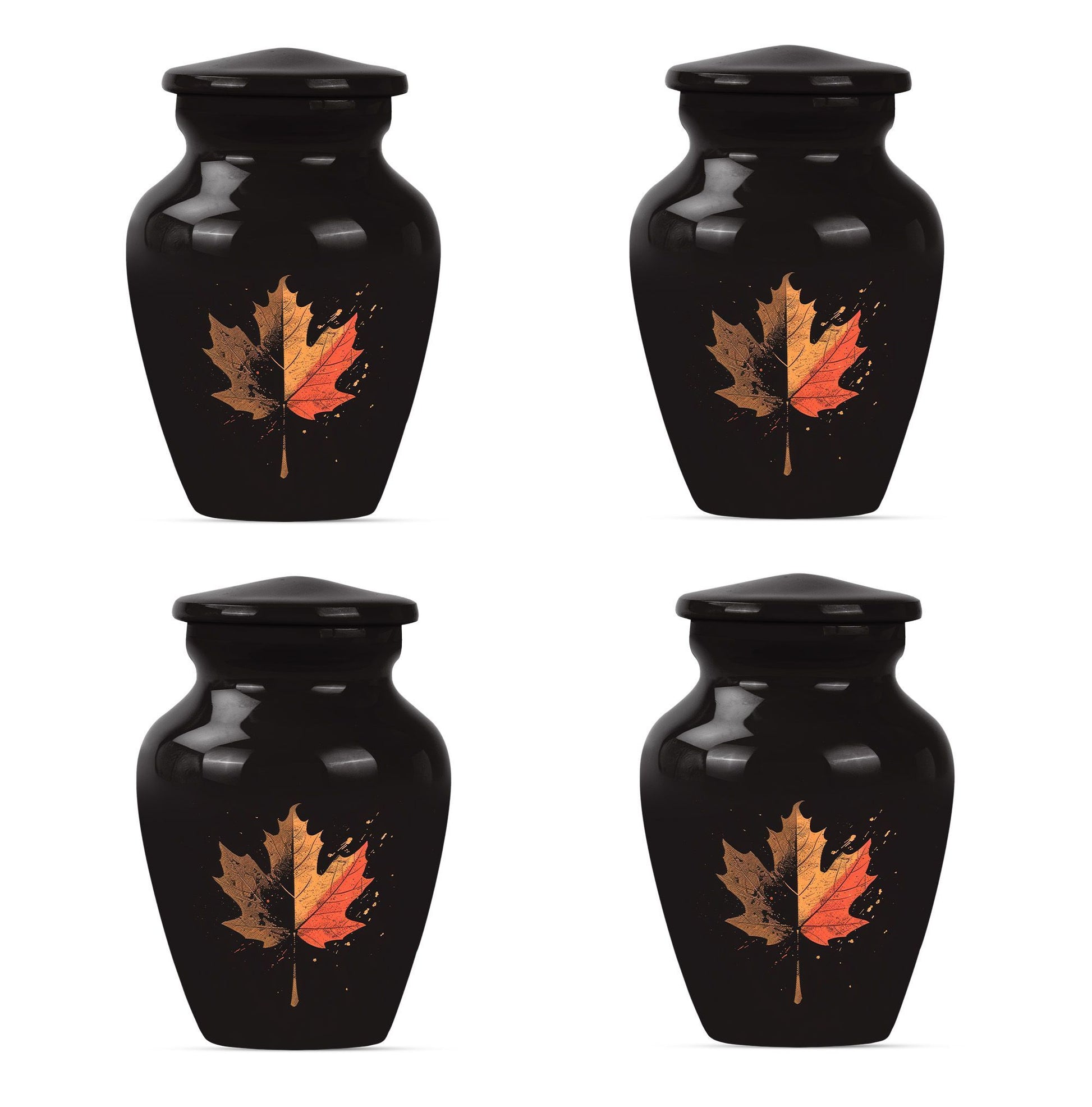 mapple leaf urn for adult male cremation ashes