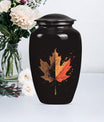 mapple leaf urn for adult male cremation ashes