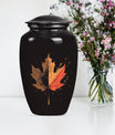 mapple leaf urn for adult male cremation ashes