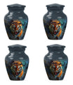 Tiger Theme 3 Inch Keepsake Pack of 4