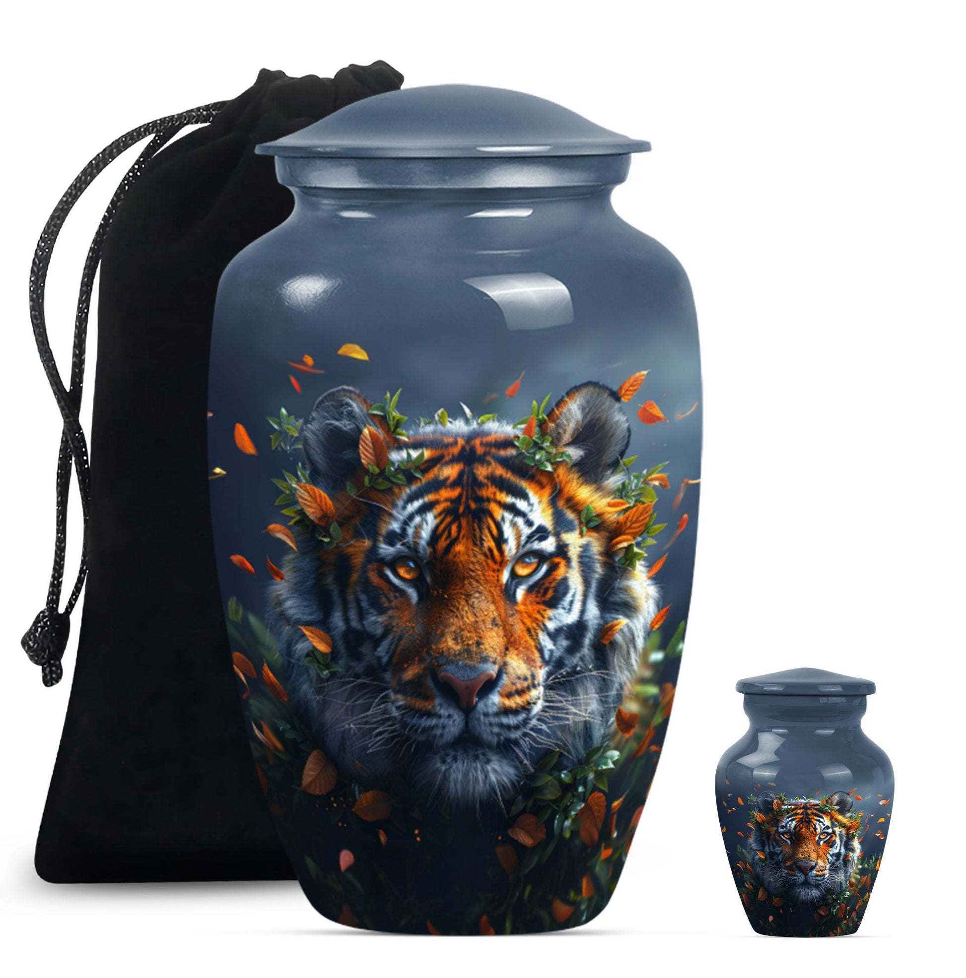 tiger urn for cremation ashes