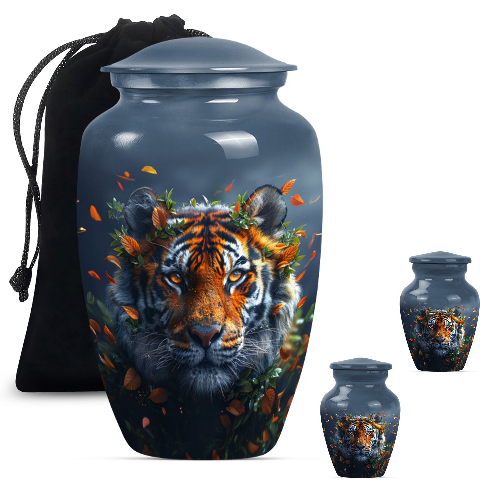 tiger urn for cremation ashes