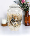 Classic 10-inch tiger urn, memorial urn