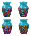 Flowers Theme 3 Inch Keepsake Pack of 4