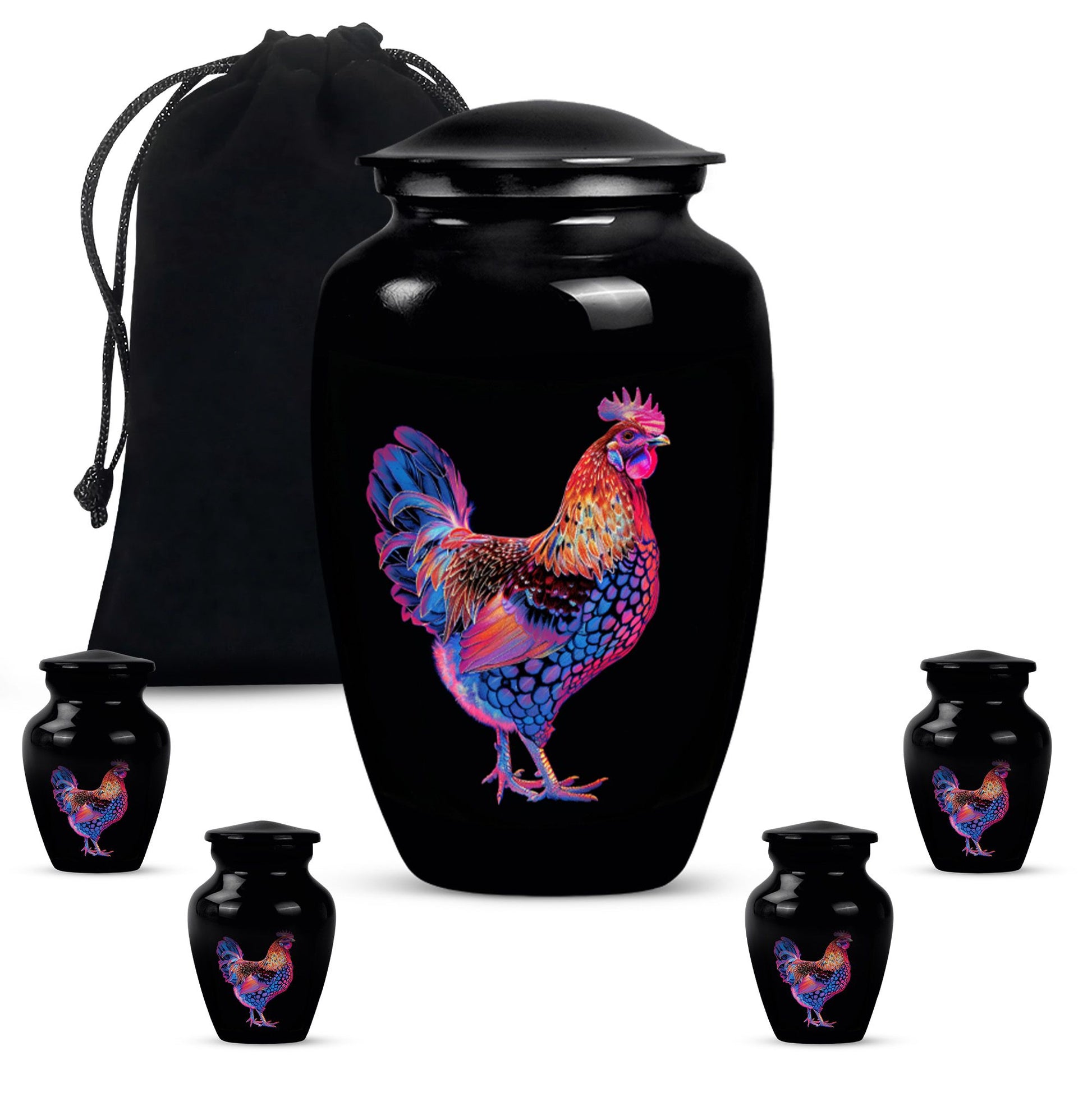 chicken urn for adult ashes