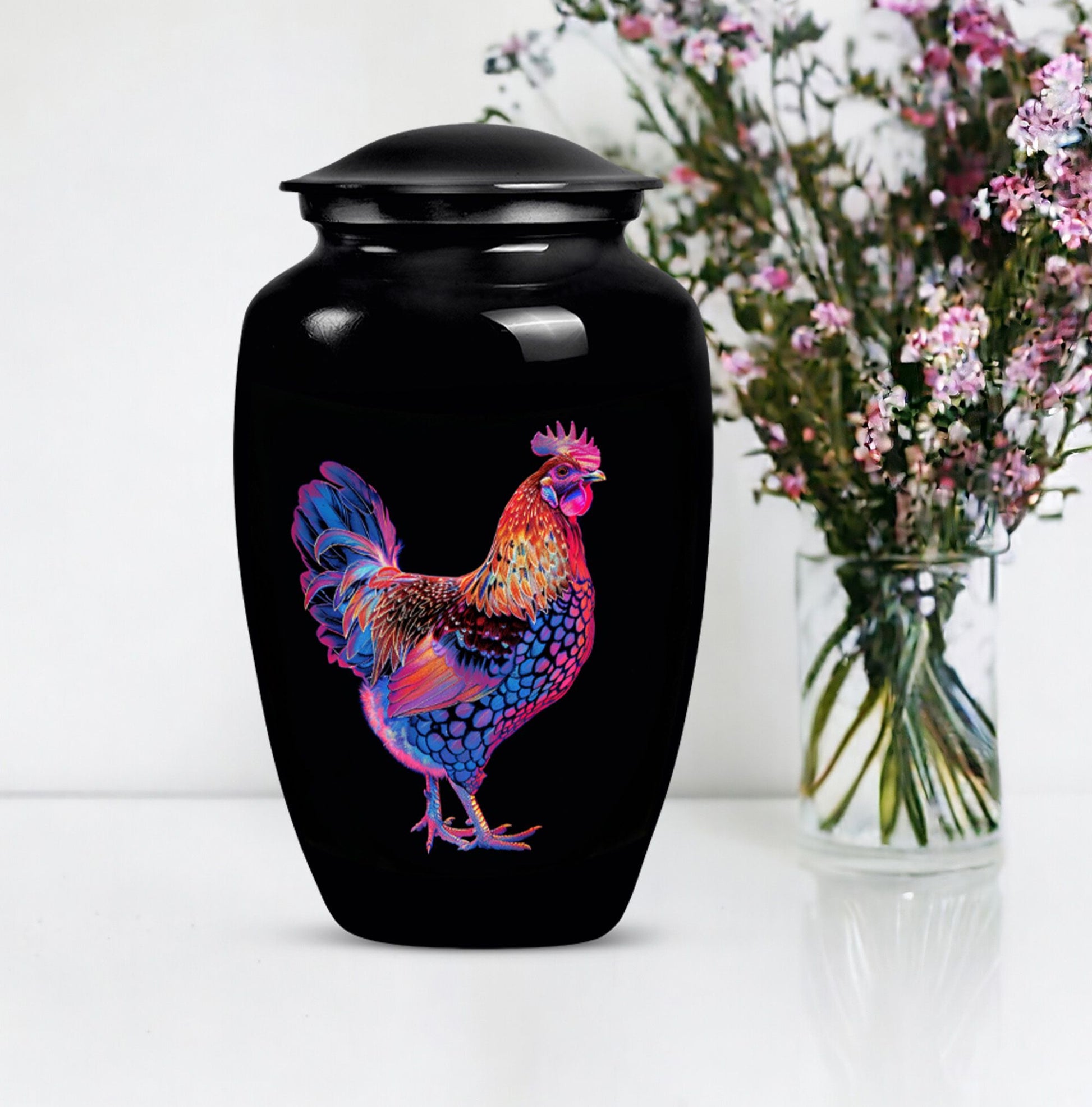 chicken urn for adult ashes