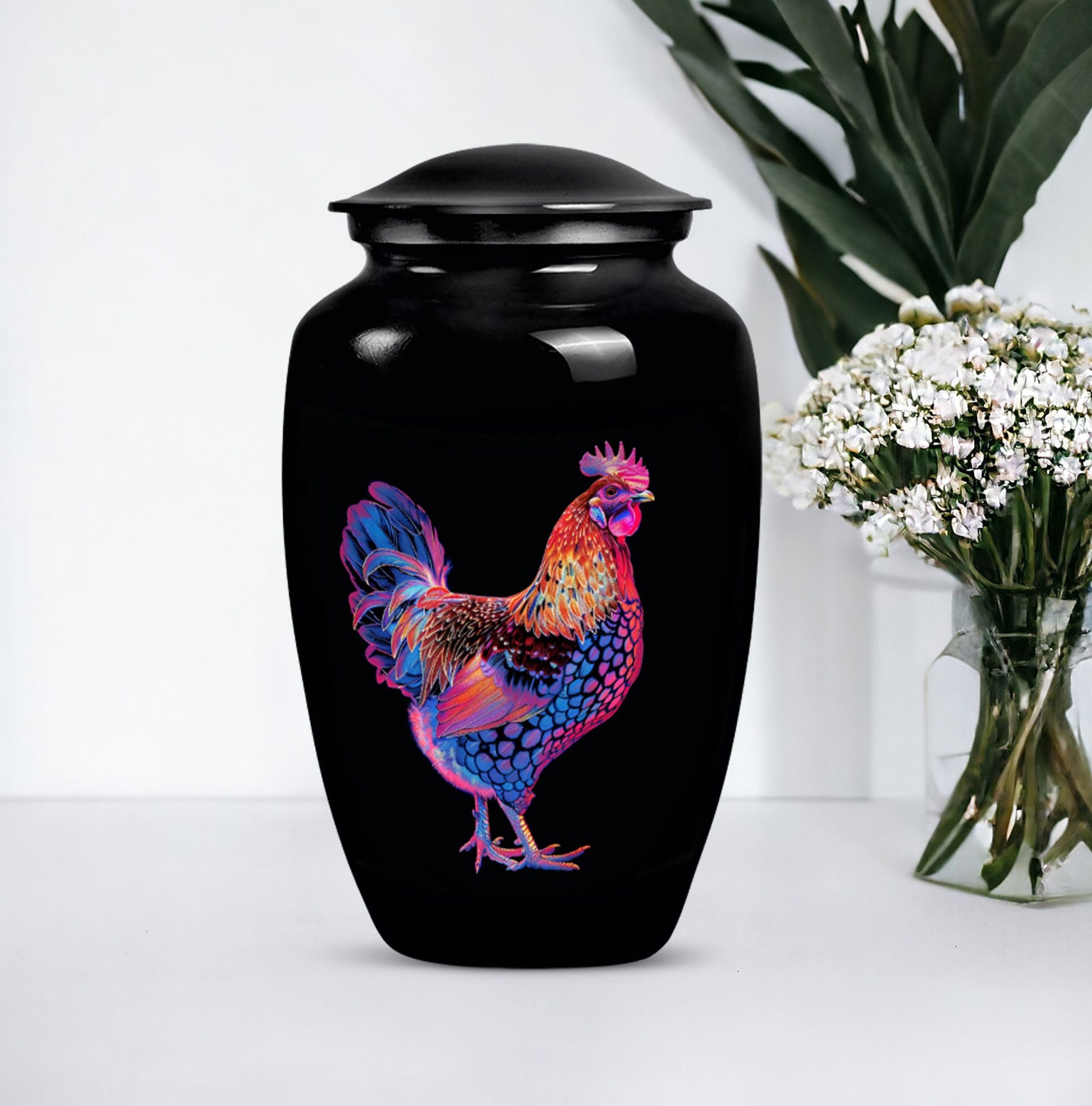 chicken urn for adult ashes