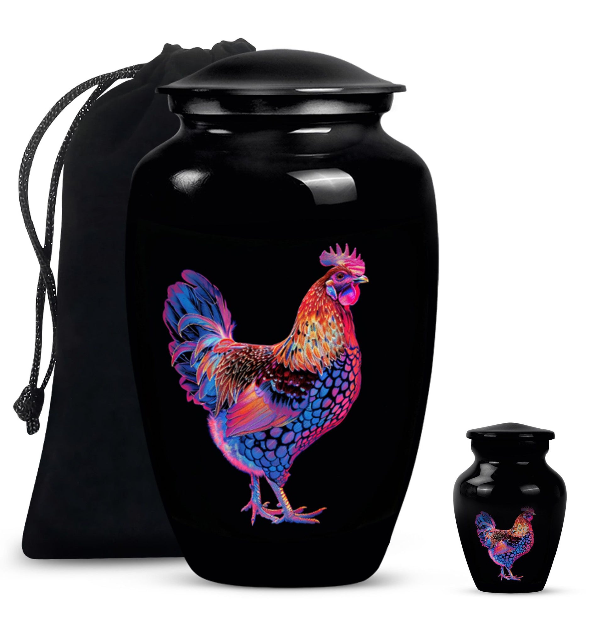 chicken urn for adult ashes