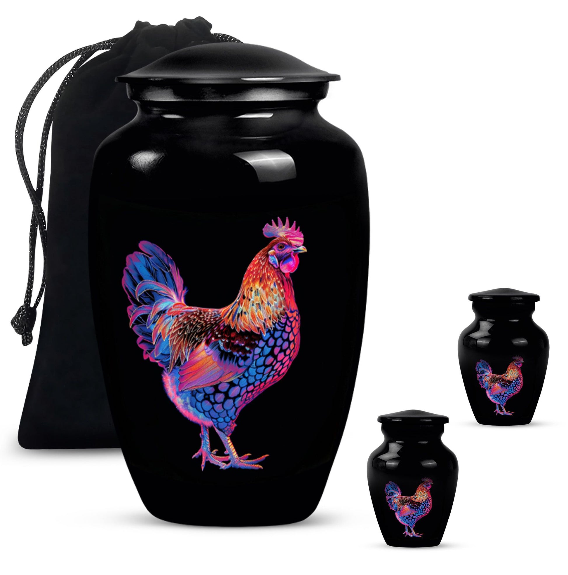 chicken urn for adult ashes