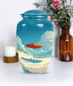 10-inch classic aluminium Beach Urn.