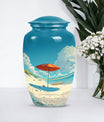 10-inch classic aluminium Beach Urn.