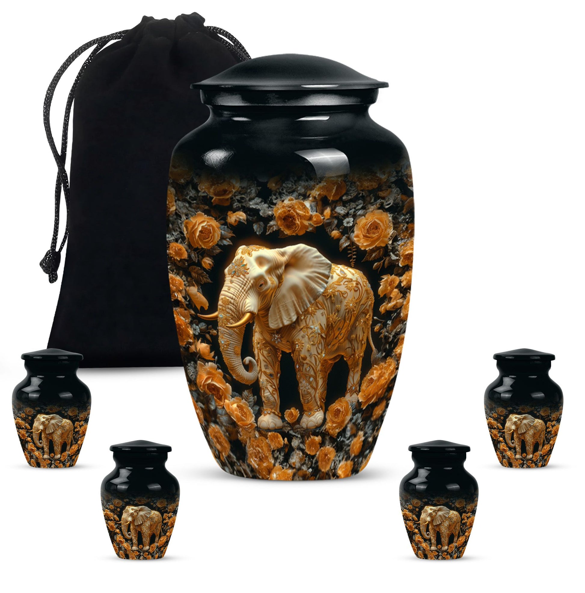 elephant urn for ashes